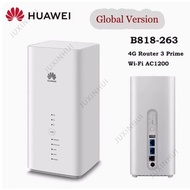 HUAWEI 4G WiFi Router B818-263 Dual Band LTE Modem Wireless Gigabit CPE 4G Cat19 1.6Gbps Indoor Router Sim Card Slot