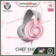 Fantech HG20 CHIEF II RGB Illumination LED Light Over-Ear Gaming Headset 360° Surround Lossless Pure