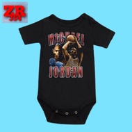BABY JUMPER MICHAEL JORDAN BASKETBALL NBA BABY CLOTHING T-SHIRTS AGE 0 - 12 MONTHS TO 1 YEAR OLD BAB