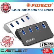 FIDECO H418S USB3.2 GEN2 10G 4 PORT or H718S With Power USB3.2 GEN2 10G 7 PORT (UH149) (UH150) (UH15