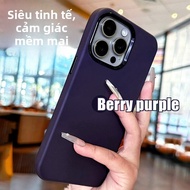 Ốp lưng điện thoại DAIMANG cho iPhone 13 Pro Max 14 15 Pro 16 Pro Max 17 silicon lỏng