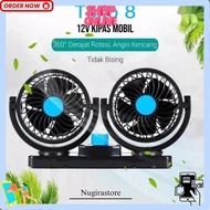 Vanstar Car Fan/ Car Cooling Double Fan/ Pick Up Car Fan Super Cold Car Fan