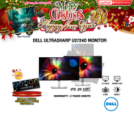 [ผ่อน 0% 10 ด.]Dell UltraSharp U2724D Monitor(IPS 120Hz)/ประกัน 3 Years