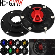 Untuk Triumph Daytona 675 2006-2008 600/650 AII Tahun CNC Aluminium Motosikal Bahan Api Gas Penutup 