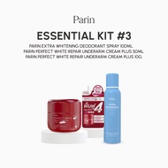 Parin Essential Kit #3 Set คู่หู กู้รักแร้บูด Parin Perfect White Repair Underarm Cream Plus & Extra
