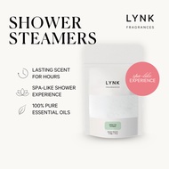 Lynk Fragrances Shower Steamer | Shower Bomb | Shower Salt | Aromatheraphy, Spa-like Showers