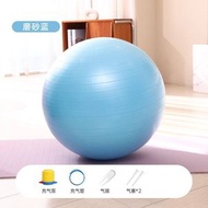 【磨砂款-55cm】運動球 瑜珈球 加厚防爆健身球成人專用平衡瑜珈球孕婦助產分娩運動彈性球