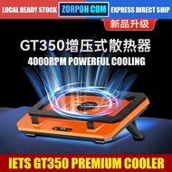 IETS GT350 GT300 Gaming Laptop Cooler 4500RPM GT300 Laptop Fan Cooling Pad Laptop fan cooler for Del