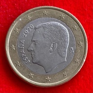 euro Coin Spain 1 2020 Foreign