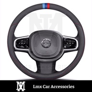 Volvo XC40 XC60 XC90 V60 V40 V90 Nappa Leather Steering Cover Leather Steering Wheel Cover Car Acces