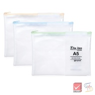 Elephant Brand Zip File 1 Piece EVA Idea A5 Mesh Bag