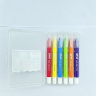 6 Colors Art Calligraphy Children Crayon Silky Oil Pastel Creative DIY Graffiti Painting Set Student