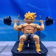 Lvfr Protein Powder Dragon Ball GK Fitness Muscle Trunks Statue Anime Figure Model