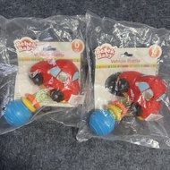 Jollybaby BB玩具 交通工具手摇棒 嬰兒拉鈴 手摇棒-汽車 嬰兒玩具 初生嬰兒玩具 bb玩具車 車車玩具