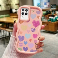 HP Phone Case For Samsung A22 M22 M32 Case Love Pattern Case Phone Case Macaron Case Protective Sili