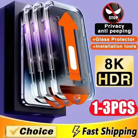 1-3Pcs Oleophobic Coating Privacy Screen Protector For Poco X6 F6 M6 X5 Pro 5G Anti-Spy Film Xiaomi 