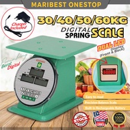 30KG 40KG 50KG 60KG Digital Spring Scale Double Display Weight Electronic Rechargeable Weighing Pric