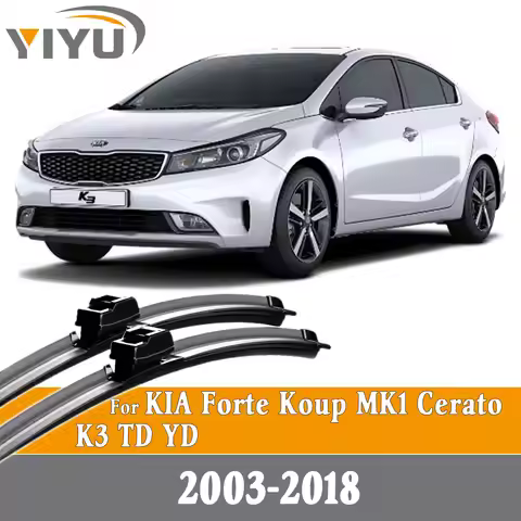 Car Front Wiper Blades For KIA Forte Koup MK1 Cerato K3 TD YD 2003-2018 Accessories Windscreen Winds