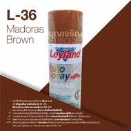 สีสเปรย์ เลย์แลนด์ / Leyland โทนสี น้ำตาล  / เฉดสี น้ำตาล  (เลแลน/layland)