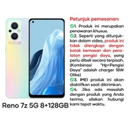 Oppo Reno 7z RAM 8 Original 33W SUPERVOOC Snapdragon 695 Hp Oppo Terbaru 2024 Garansi Resmi Bisa COD