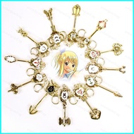 FAIRY TAIL Keychain Anime Zodiac Spirit Keyring Aquarius Capricorn Virgo Loke Cosplay Key Chain Ethe