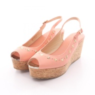 【二手】 JIMMY CHOO Choo Praise 女士真皮涼鞋，全新未使用