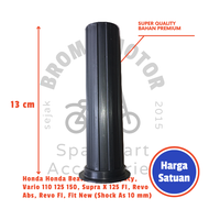 Slongsong Plastik Atas Bawah Shock Breaker Belakang Beat Vario 110 125 150 Scoopy Genio Supra X 125