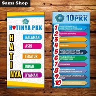 Stiker / Banner 10 PROGRAM POKOK PKK