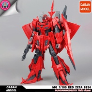MG 1/100 Red Zeta 8824 Daban Chinese Gundam Assembly Model