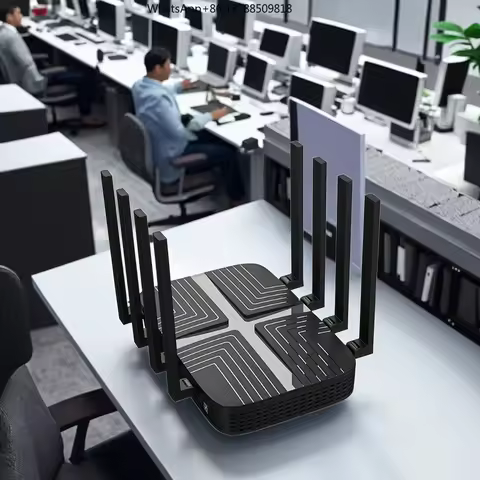 5G WiFi7 Router with 2.5Gbps WAN LAN Ports Dual SIM and Mesh Networking for Seamless Internet Experi