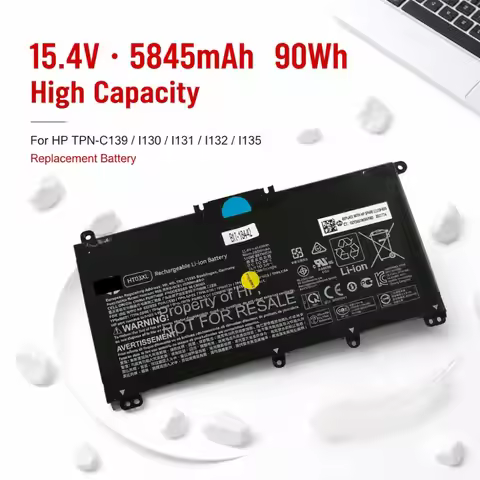 15.4V 5845mAh 90Wh For HP TPN-C139 C131 I130 I132 I135 Laptop Battery HT03XL High Capacity Replaceme