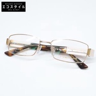 Ptolemy Forty-Eight [近全新] D淨化草本-001 PG 天然北海道鹿角鈦金屬方形眼鏡框，配示範鏡片，53□18 140