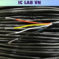 4-Core Aluminum Cable UL2464-22AWG-4C 4x0.5mm2 PVC Sheath Ic Lab VN