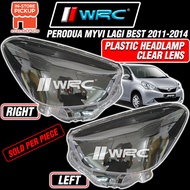 Perodua Myvi Lagi Best 2011 - 2014 Plastic Headlamp Clear Lens ( 1pc )
