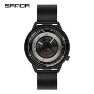 [Aishang watch industry]Sanda นาฬิกาใหม่ช่างภาพ Time Series เทรนด์แฟชั่นนาฬิกาควอตซ์ผู้ชาย Cool เวอร์ชั่นเกาหลีของนาฬิกา1041