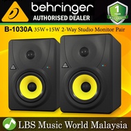 Behringer B-1030A 35W + 15W Active 2 Way Studio Monitor Speaker with 5.25" Kevlar Woofer Pair (B1030A B1030 A)