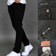 Long jeans slim fit jeans / jeans BIG size