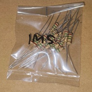 R 1M5 Ohm 0.5W 1.5M 1.5 M Mega 0.5 Watt 5 Percent Resistor 20 Pcs