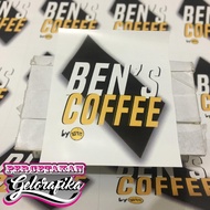 ICE COFFEE DRINK LABEL STICKER - COFFEE