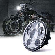 5 3/4" LED Headlight Headlights Hi/Lo 45W 30W Motorcycle DRL Headlight Lamp For Harley-