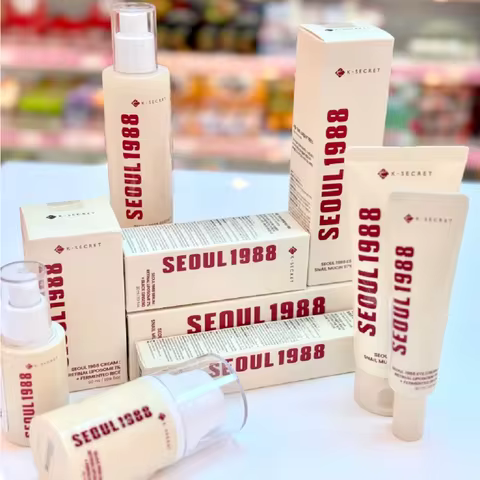 K-SECRET SEOUL 1988 Retinal Ginseng Serum, Facial Treatment Cream, Firming, Moisturizing, Lightens F