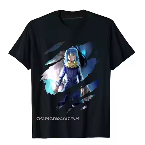 Rimuru Tempest Reo Anime Premium Cotton Tops T Shirt Fitness Special Summer T Shirts Oversized Tshir