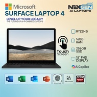 Microsoft Surface Laptop 4 5 7 Pro Ryzen 5  Core i5 i7 Touchscreen Laptop 16GB 512 SSD Intel Iris Xe