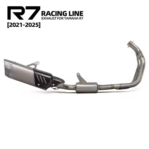 YZF-R7 Escape Manifold Kit for Yamaha YZF-R7 2021-2026 Motorcycle Exhaust Full System Super Racing T