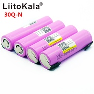 LiitoKala INR18650 30Q 3.7V 18650 3000mAh Lithium Battery 20ADischarge