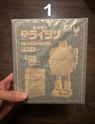 罕見珍藏品：超合金黃金戰士/黃金俠，Golden lightan超合金，日本授權香港鴻興玩具限量生產