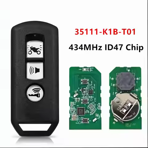KEYECU Replacement for Honda Forza 125/350cc 2021+ Remote Smart Key Fob Keyless Transmission Motorcy