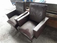 早期沙發椅一對(不拆賣)兩張一起售6000元