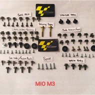 Yamaha Mio m3 full set body Bolt/Mio m3 body Complete Bolt
