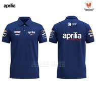 🍪 2026 Polo shirt Tshirt Kaos Kerah Aprilia Racing Ixon Team Balap MotoGP